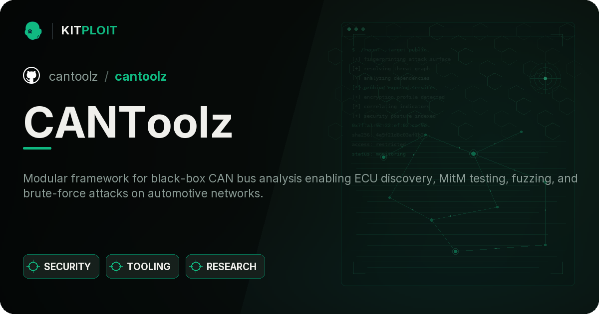 CANToolz preview