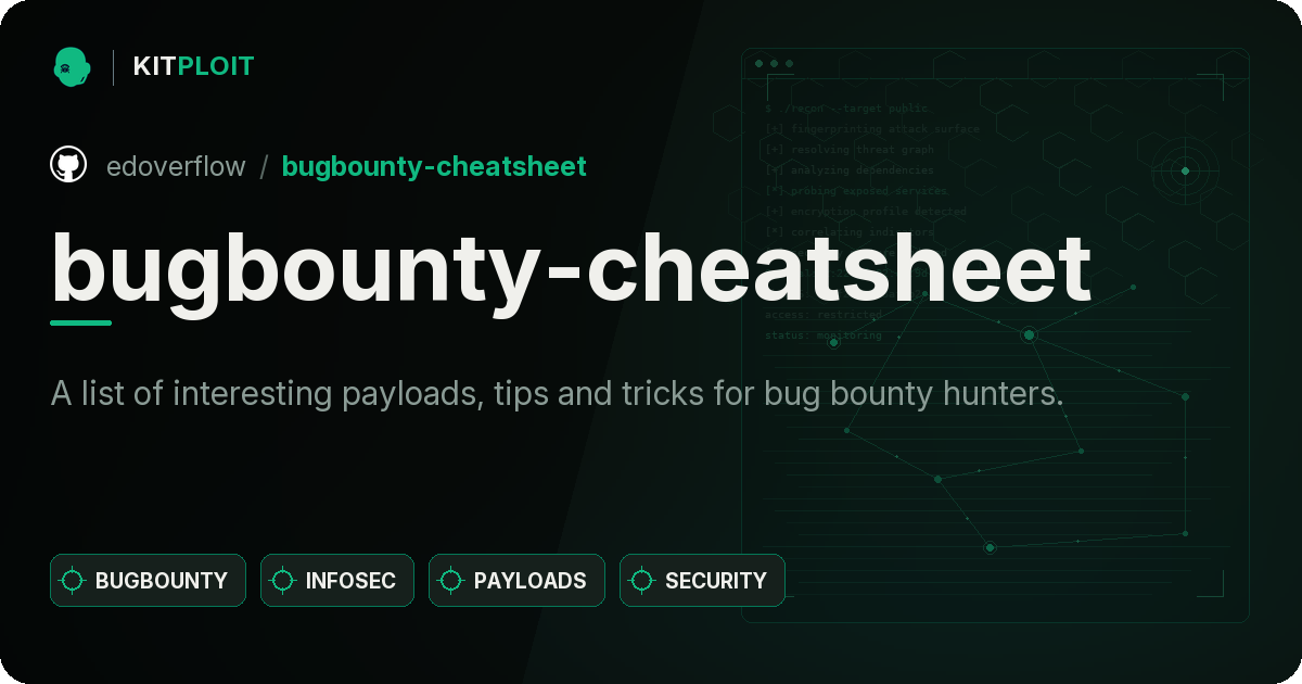 bugbounty-cheatsheet preview