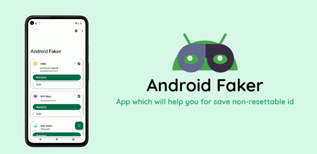 AndroidFaker preview