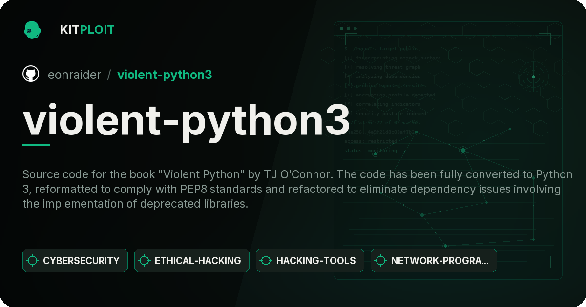 violent-python3 preview