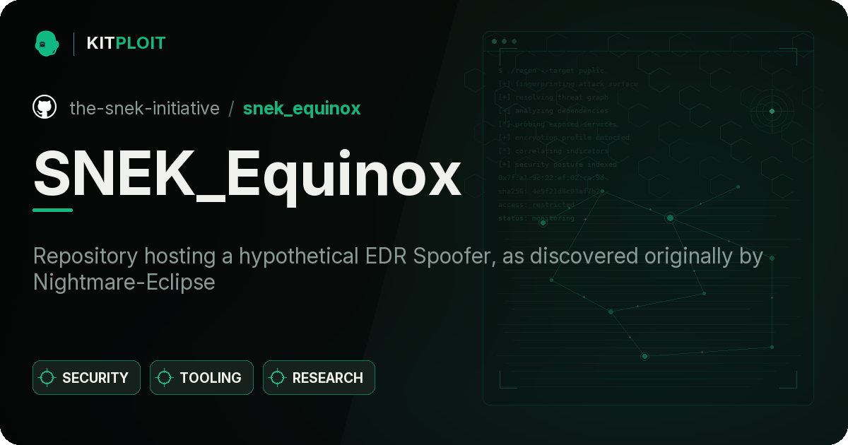 SNEK_Equinox preview