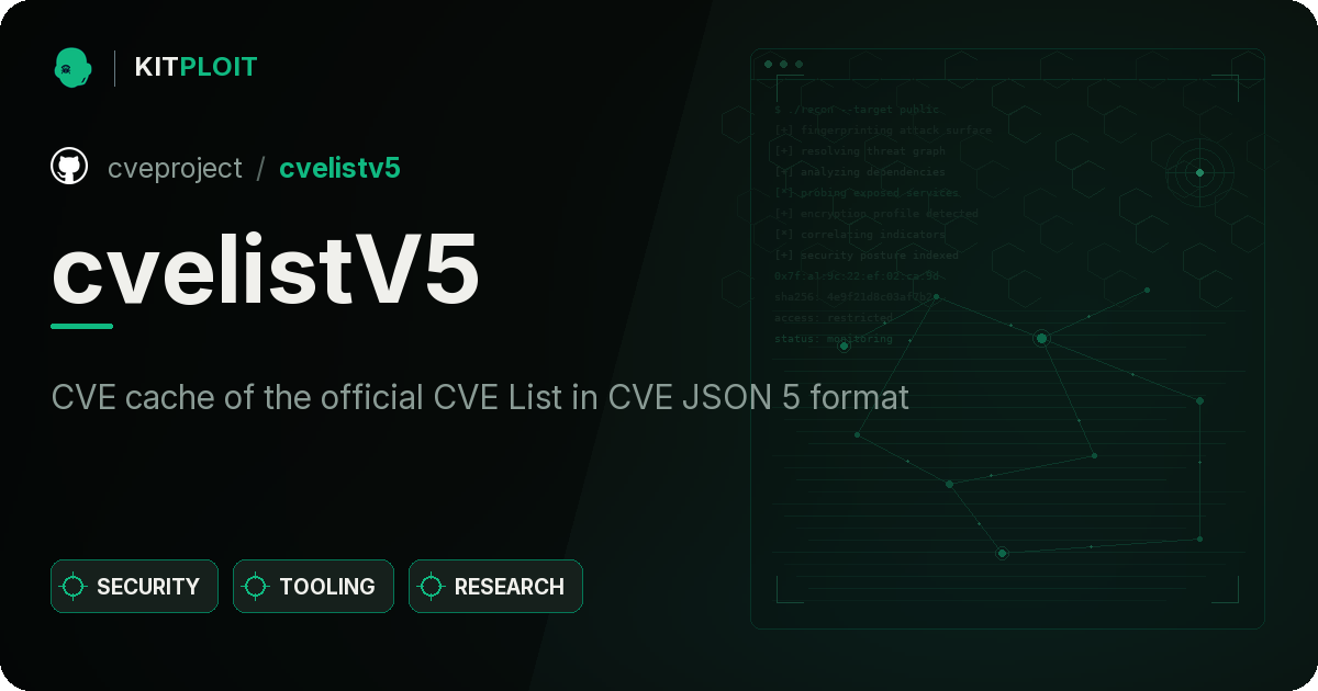 cvelistV5 preview
