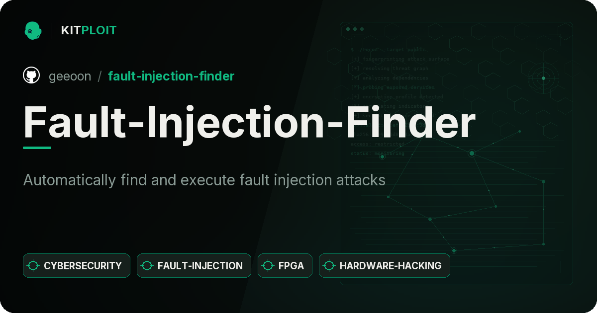 Fault-Injection-Finder preview