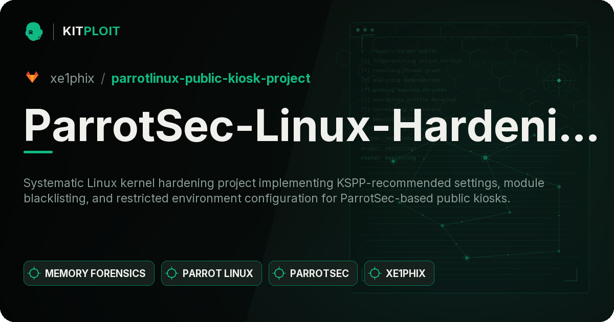 ParrotSec-Linux-Hardening-Project preview
