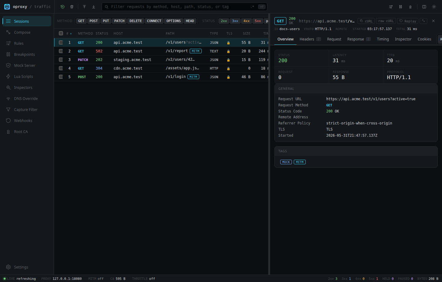 oproxy preview