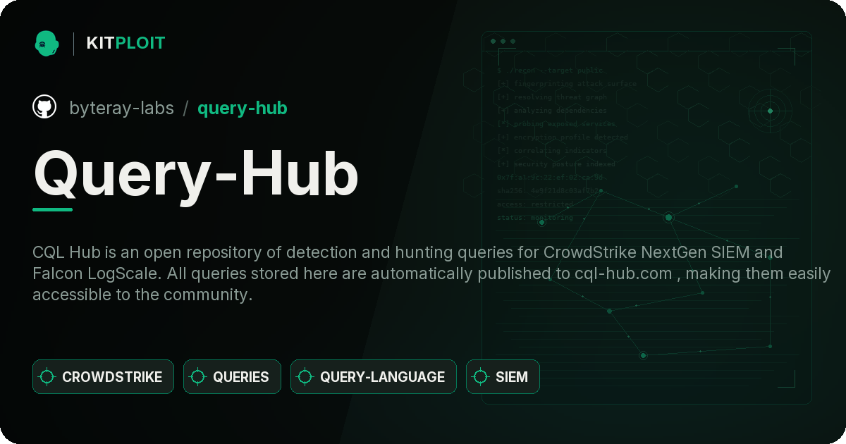 Query-Hub preview