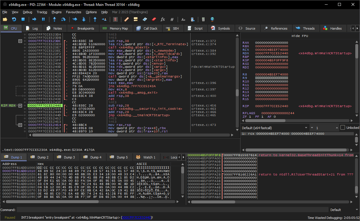 x64dbg preview