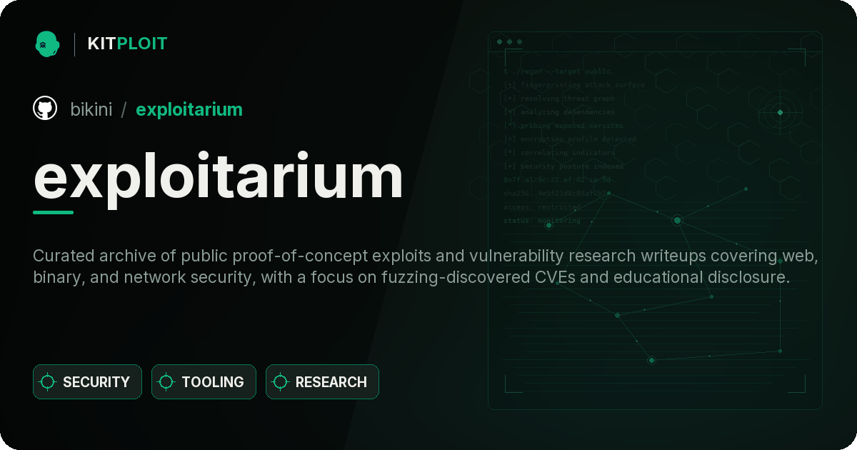exploitarium preview