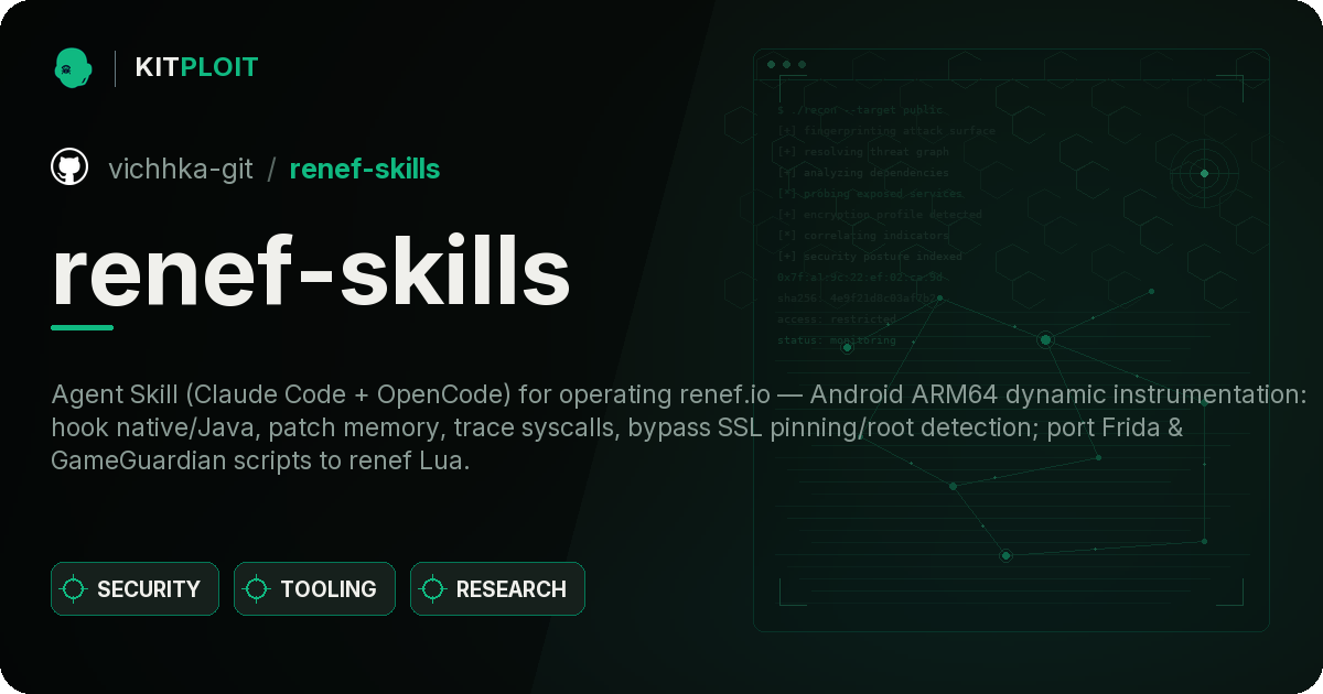 renef-skills preview