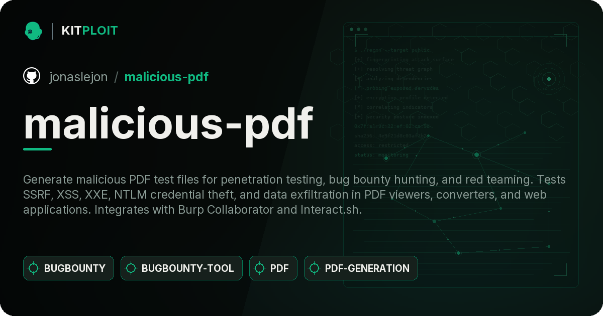 malicious-pdf preview