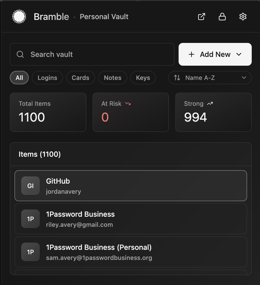 bramble preview