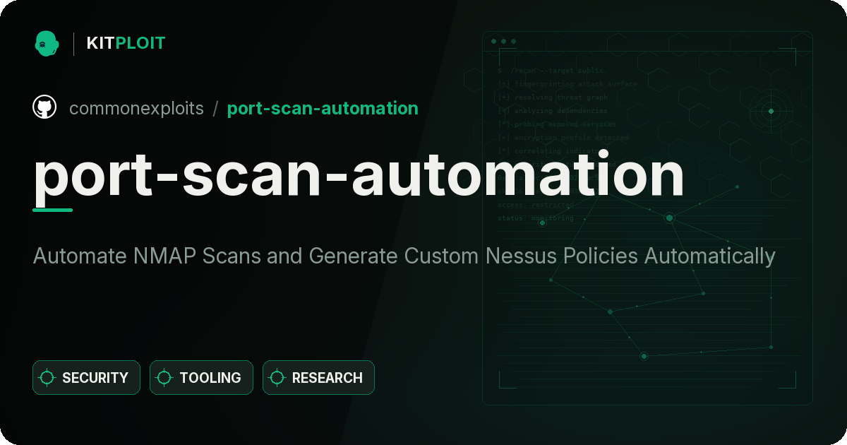 port-scan-automation preview