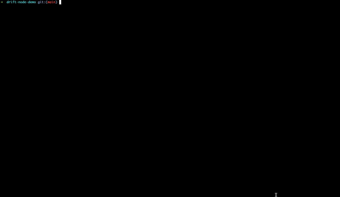 drift-node-sdk preview