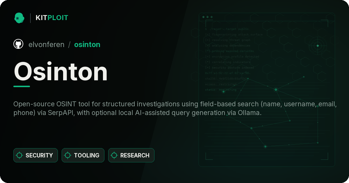 Osinton preview
