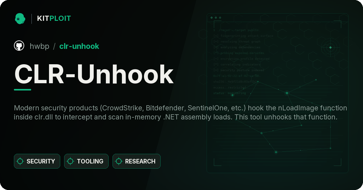 CLR-Unhook preview