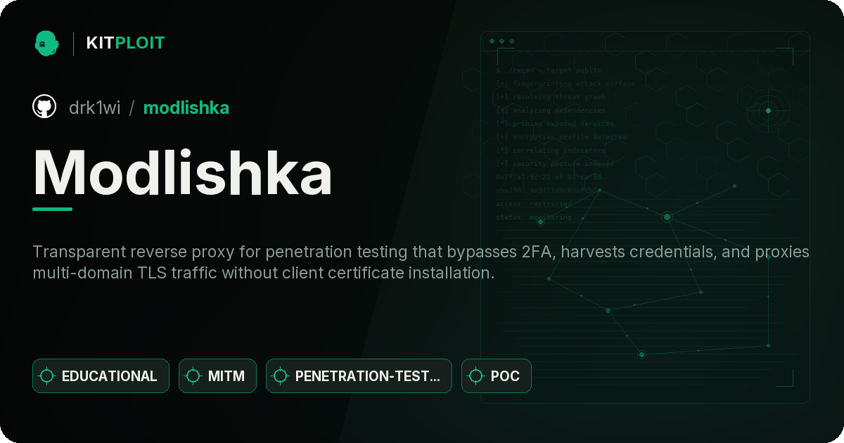 Modlishka preview