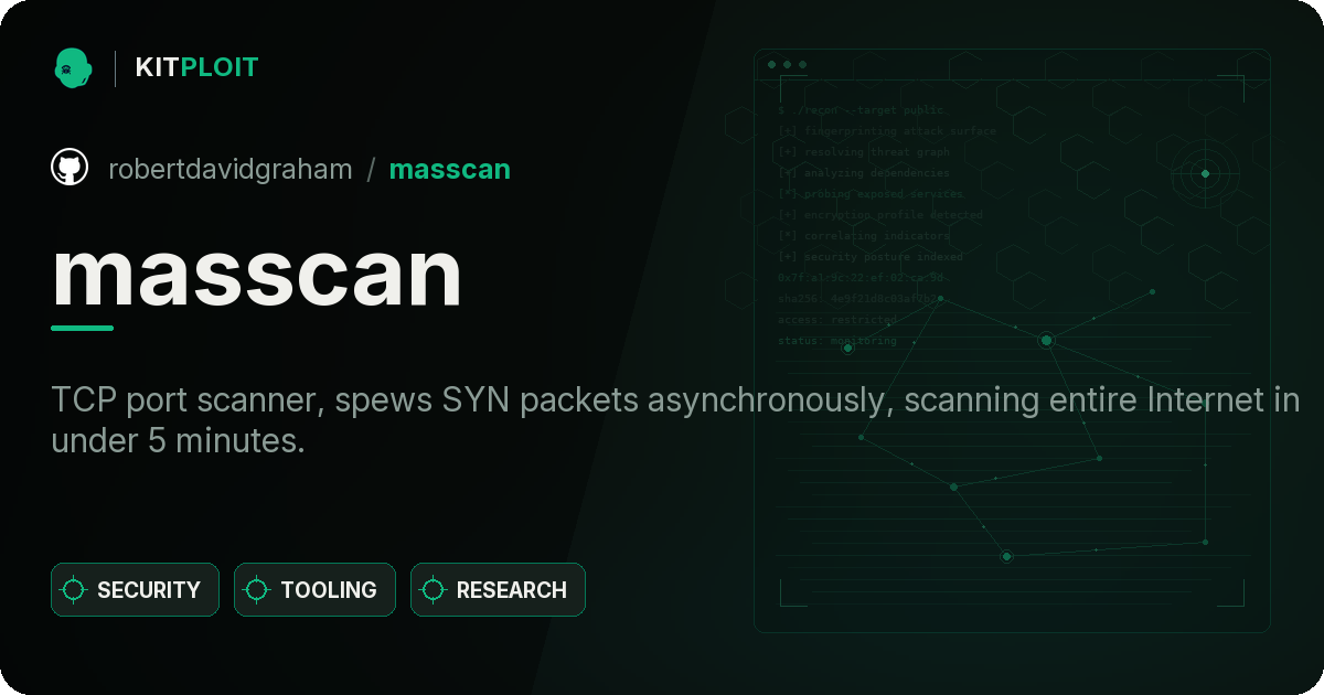 masscan preview